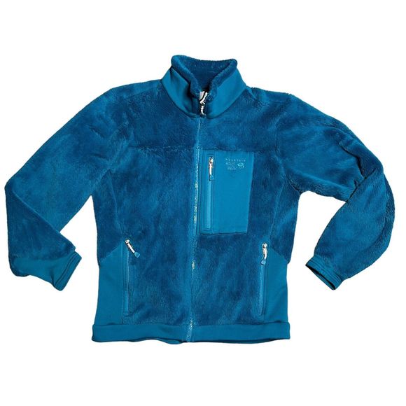 Mountain Hardwear Jacket Monkey Fleece Full Zip Medium Blue Outdoor‎ Activewear - Picture 1 of 9